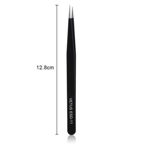 VETUS Eyelash Extension Tweezers Volume Lashes Stainless Steel Tweezer Non-magnetic Eyelashes Tools Professional Makeup Tool