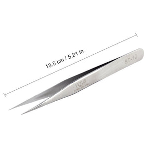 VETUS Eyelash Extension Tweezers Volume Lashes Stainless Steel Tweezer Non-magnetic Eyelashes Tools Professional Makeup Tool