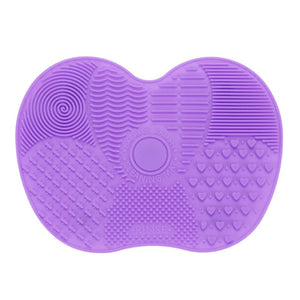 1 Pcs Silicone Makeup Brush Cleaning  Mat Washing Tools  for Cosmetic Make Up Eyebrow Brushes Cleaning Little Scrubber Board