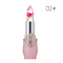 Load image into Gallery viewer, Moisturizer Long-lasting Jelly Flower Lipstick Makeup Temperature Changed Colorful Lip Blam Pink Pintalabios Transparent