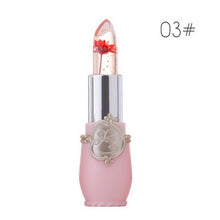 Load image into Gallery viewer, Moisturizer Long-lasting Jelly Flower Lipstick Makeup Temperature Changed Colorful Lip Blam Pink Pintalabios Transparent