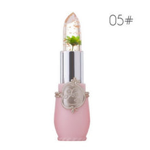 Load image into Gallery viewer, Moisturizer Long-lasting Jelly Flower Lipstick Makeup Temperature Changed Colorful Lip Blam Pink Pintalabios Transparent