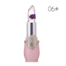 Load image into Gallery viewer, Moisturizer Long-lasting Jelly Flower Lipstick Makeup Temperature Changed Colorful Lip Blam Pink Pintalabios Transparent