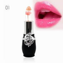 Load image into Gallery viewer, Moisturizer Long-lasting Jelly Flower Lipstick Makeup Temperature Changed Colorful Lip Blam Pink Pintalabios Transparent