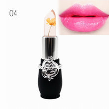 Load image into Gallery viewer, Moisturizer Long-lasting Jelly Flower Lipstick Makeup Temperature Changed Colorful Lip Blam Pink Pintalabios Transparent