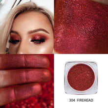 Load image into Gallery viewer, Hot Sale Shimmer Eye Glitter Makeup Powder 12 Colors Waterproof Long Lasting Gold Red White Blue Eyes Palette Recommend