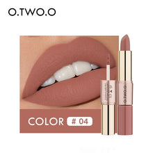 Load image into Gallery viewer, O.TWO.O 12 Colors Lips Makeup Lipstick  Lip Gloss Long Lasting Moisture Cosmetic Lipstick Red Lip Matte Lipstick Waterproof