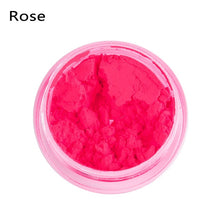 Load image into Gallery viewer, 1PC Neon Loose Powder Eyeshadow Pigment Matte Mineral Spangle Nail Powder Shimmer Shiny Eye Shadow Woman Beauty Makeup Cosmetics