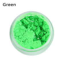 Load image into Gallery viewer, 1PC Neon Loose Powder Eyeshadow Pigment Matte Mineral Spangle Nail Powder Shimmer Shiny Eye Shadow Woman Beauty Makeup Cosmetics