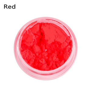 1PC Neon Loose Powder Eyeshadow Pigment Matte Mineral Spangle Nail Powder Shimmer Shiny Eye Shadow Woman Beauty Makeup Cosmetics