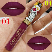 Load image into Gallery viewer, Cmaadu 6 Color Velvet Matte Liquid Lipstick Waterproof Long Wear Lip Gloss Makeup Nude Rouge Tattoo Lips Tint Women Cosmetic