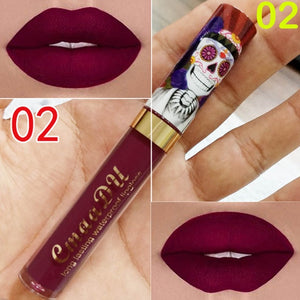 Cmaadu 6 Color Velvet Matte Liquid Lipstick Waterproof Long Wear Lip Gloss Makeup Nude Rouge Tattoo Lips Tint Women Cosmetic