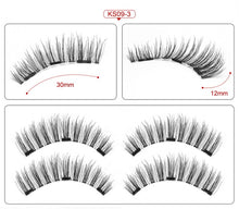 Load image into Gallery viewer, Magnetic Eyelashes Extension Natural False Eyelash Magnets Reusable 3D Magnetic Fake Eye Lashes Makeup 2/3/4 Magnet Dropshipping