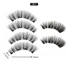 Load image into Gallery viewer, Magnetic Eyelashes Extension Natural False Eyelash Magnets Reusable 3D Magnetic Fake Eye Lashes Makeup 2/3/4 Magnet Dropshipping