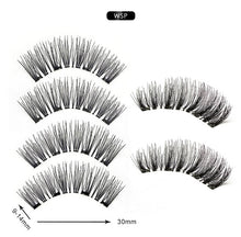 Load image into Gallery viewer, Magnetic Eyelashes Extension Natural False Eyelash Magnets Reusable 3D Magnetic Fake Eye Lashes Makeup 2/3/4 Magnet Dropshipping