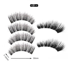 Load image into Gallery viewer, Magnetic Eyelashes Extension Natural False Eyelash Magnets Reusable 3D Magnetic Fake Eye Lashes Makeup 2/3/4 Magnet Dropshipping