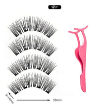 Load image into Gallery viewer, Magnetic Eyelashes Extension Natural False Eyelash Magnets Reusable 3D Magnetic Fake Eye Lashes Makeup 2/3/4 Magnet Dropshipping