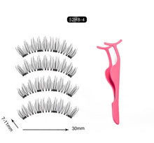 Load image into Gallery viewer, Magnetic Eyelashes Extension Natural False Eyelash Magnets Reusable 3D Magnetic Fake Eye Lashes Makeup 2/3/4 Magnet Dropshipping