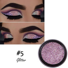 Load image into Gallery viewer, Hot Sale Shimmer Eye Glitter Makeup Powder 12 Colors Waterproof Long Lasting Gold Red White Blue Eyes Palette Recommend