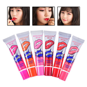 Hot Sale Fashion Waterproof Lip Gloss Matte Lipstick Long Lasting Peel Mask Women Beauty Makeup Lip Stick Cosmetic Lips Tools