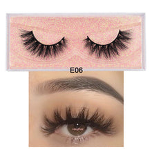 Load image into Gallery viewer, Visofree Mink Lashes 3D Mink Eyelashes 100% Cruelty free Lashes Handmade Reusable Natural Eyelashes Popular False Lashes Makeup