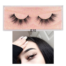 Load image into Gallery viewer, Visofree Mink Lashes 3D Mink Eyelashes 100% Cruelty free Lashes Handmade Reusable Natural Eyelashes Popular False Lashes Makeup