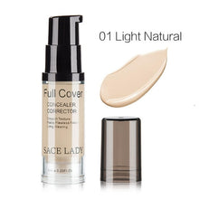 Load image into Gallery viewer, SACE LADY Professional Eye Concealer Makeup Base 6ml Full Cover for Eye Dark Circle Face Liquid Corrector Cream Make Up Cosmetic