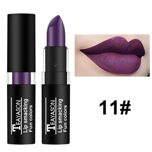 Makeup Waterproof Matte Lip Gloss Liquid long-lasting Sexy Individuality Red Black Lipstick